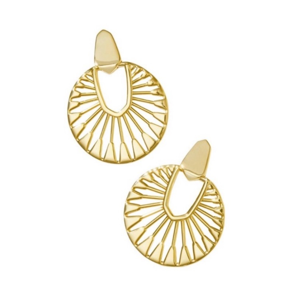 Kendra Scott - Kendra Scott Hattie Small
NWT
Statement Earrings - Gol Gold